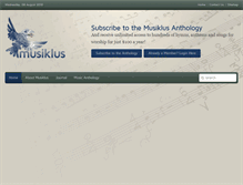 Tablet Screenshot of musiklus.com